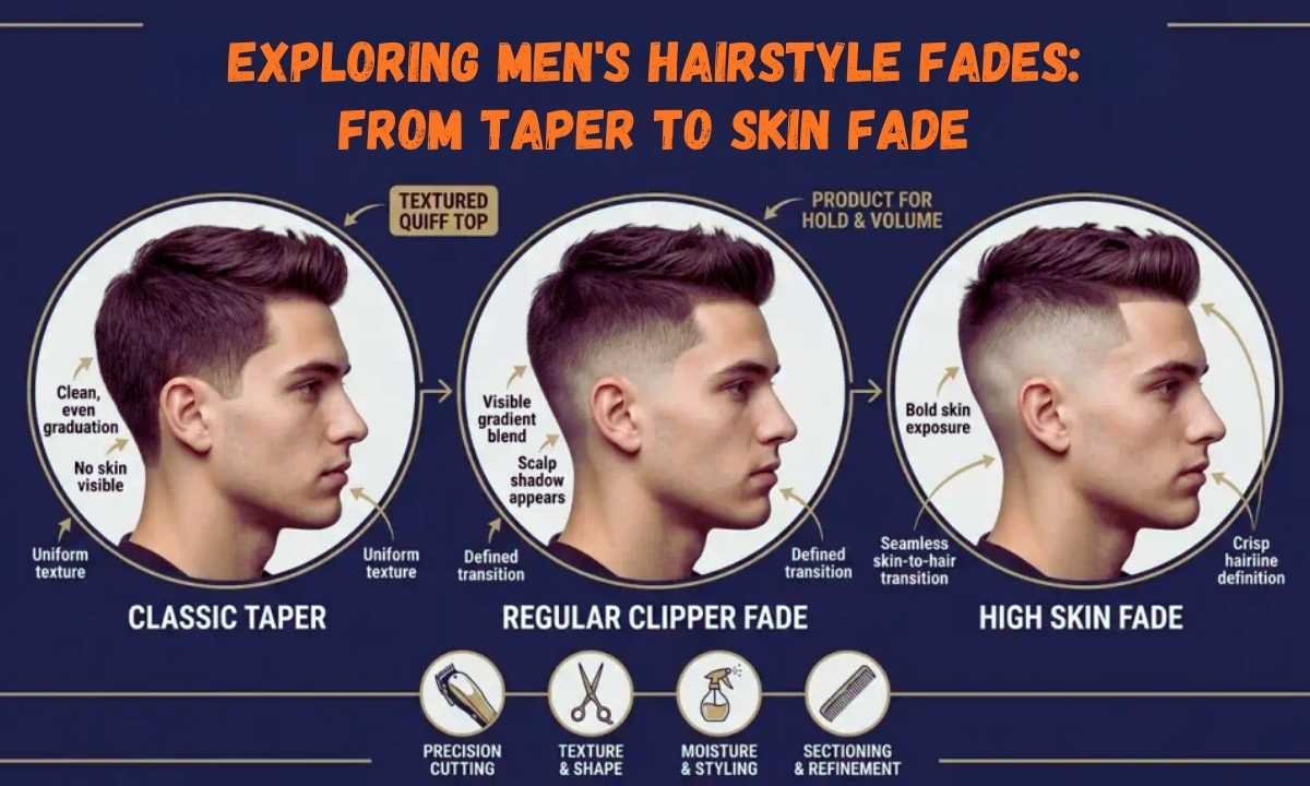 Taper and Fade Difference