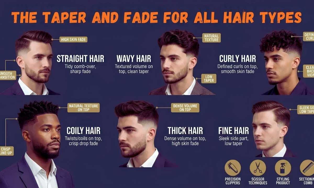 Taper and Fade Difference