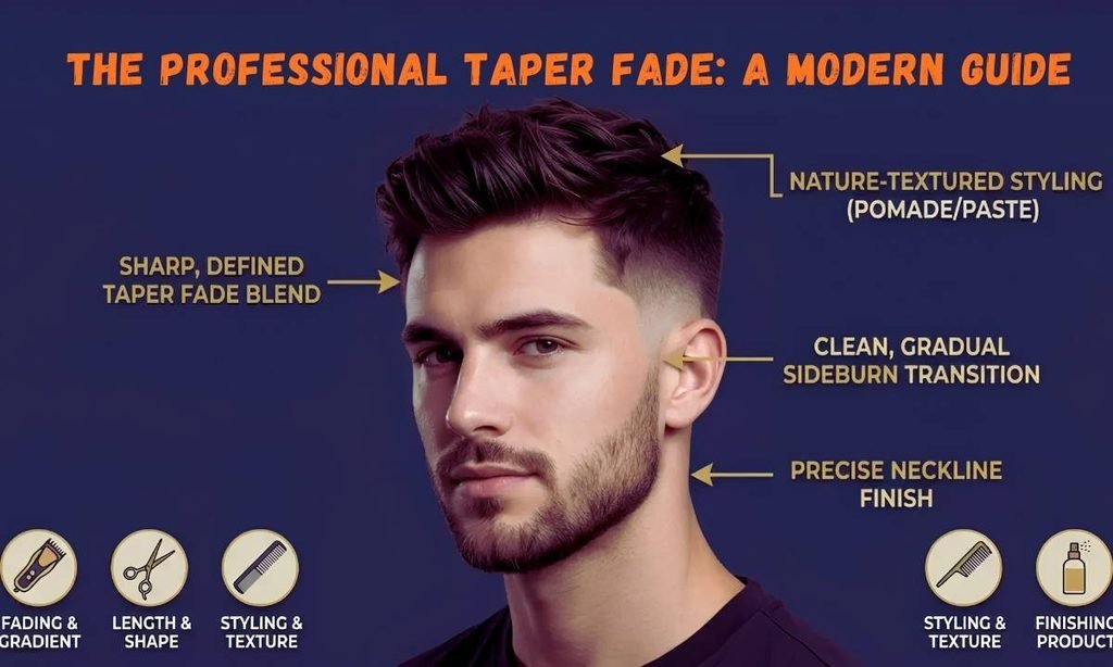 Taper and Fade Difference