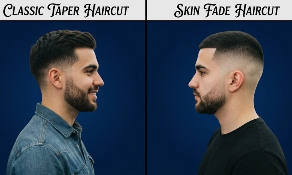 Taper and Fade Difference